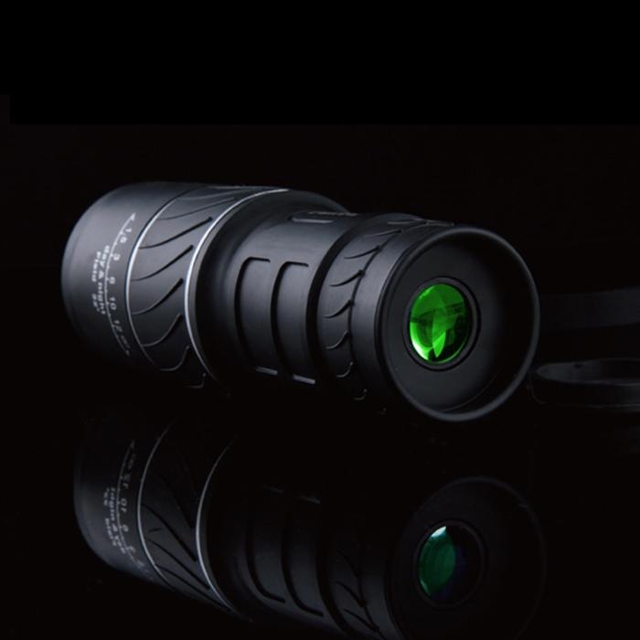 High Definition Night Vision Monocular Telescope - 40X60 12X Pocket Focusing - Black-1915196710762713088