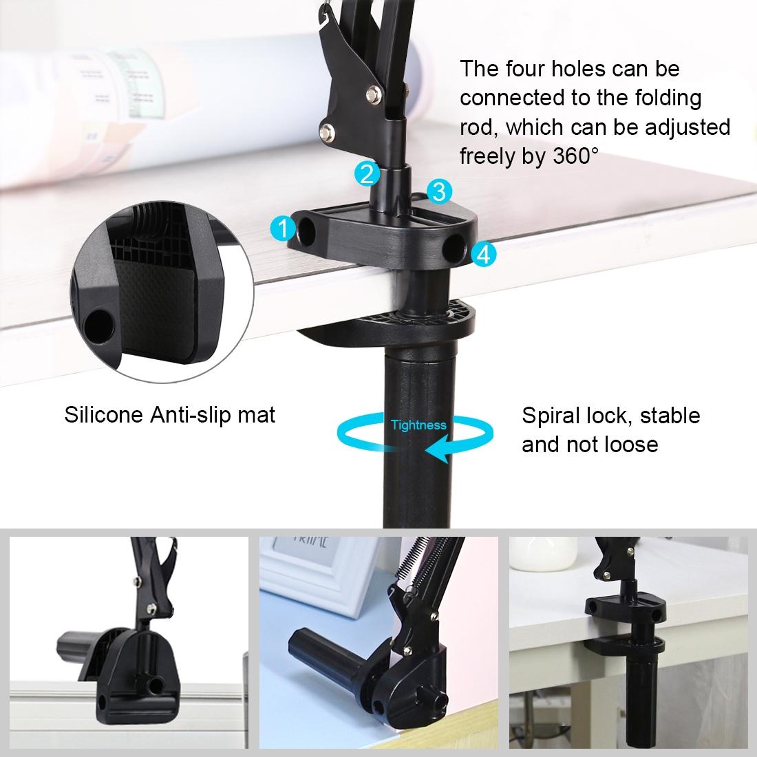 10.2 Ring Light With Usb 3 Modes Dual Colour Phone Clamp-1915196684514758662