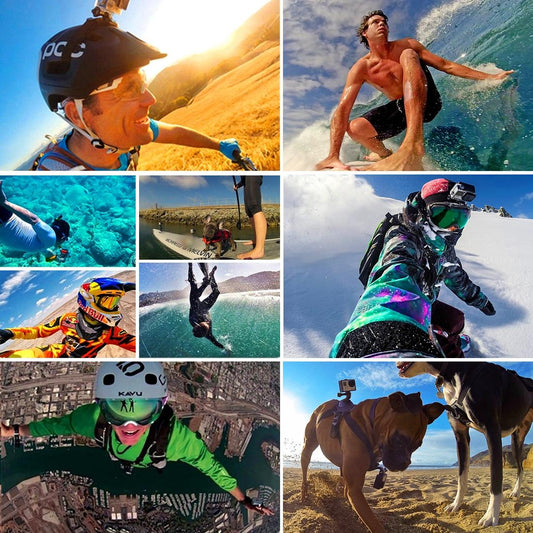 Waterproof Travel Case For Action Cameras And Accessories - Large Size-1922443461563387906