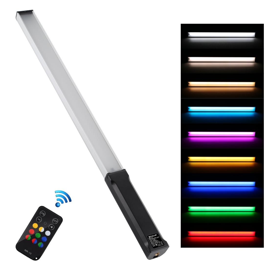 Adjustable Led Fill Light With Remote - Rgb Colour Handheld-1915196679901024256