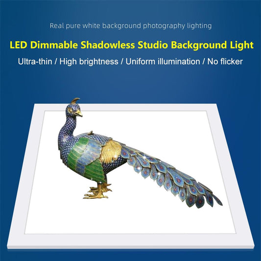 Dimmable 1000Lm Led Light Pad For 40Cm Photo Studio Box-1915196617930182658