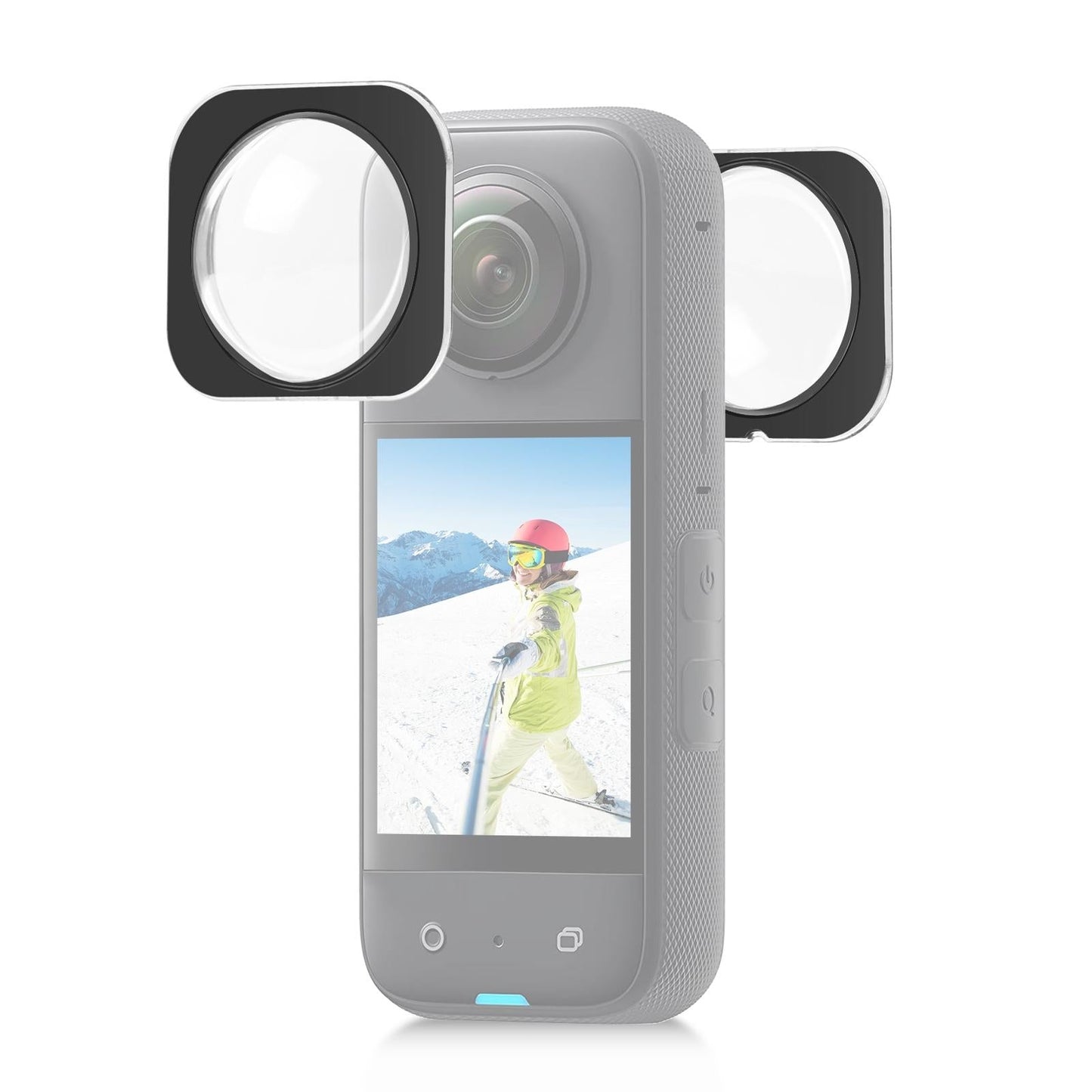 Optical Glass Lens Guard For Insta360 X3 - Protective Cover-1915196678479155200
