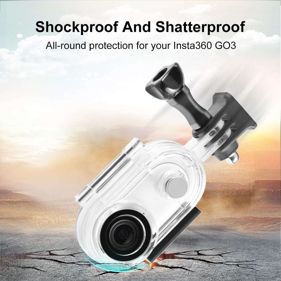 Insta360 Go 3 Waterproof Housing With Base Adapter-1922443399668043782