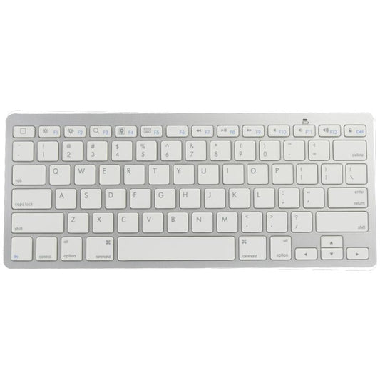 Ultra-Thin Bluetooth Keyboard For Ipad Air / Mini Iphone Ps3 - White-1915197632926584834