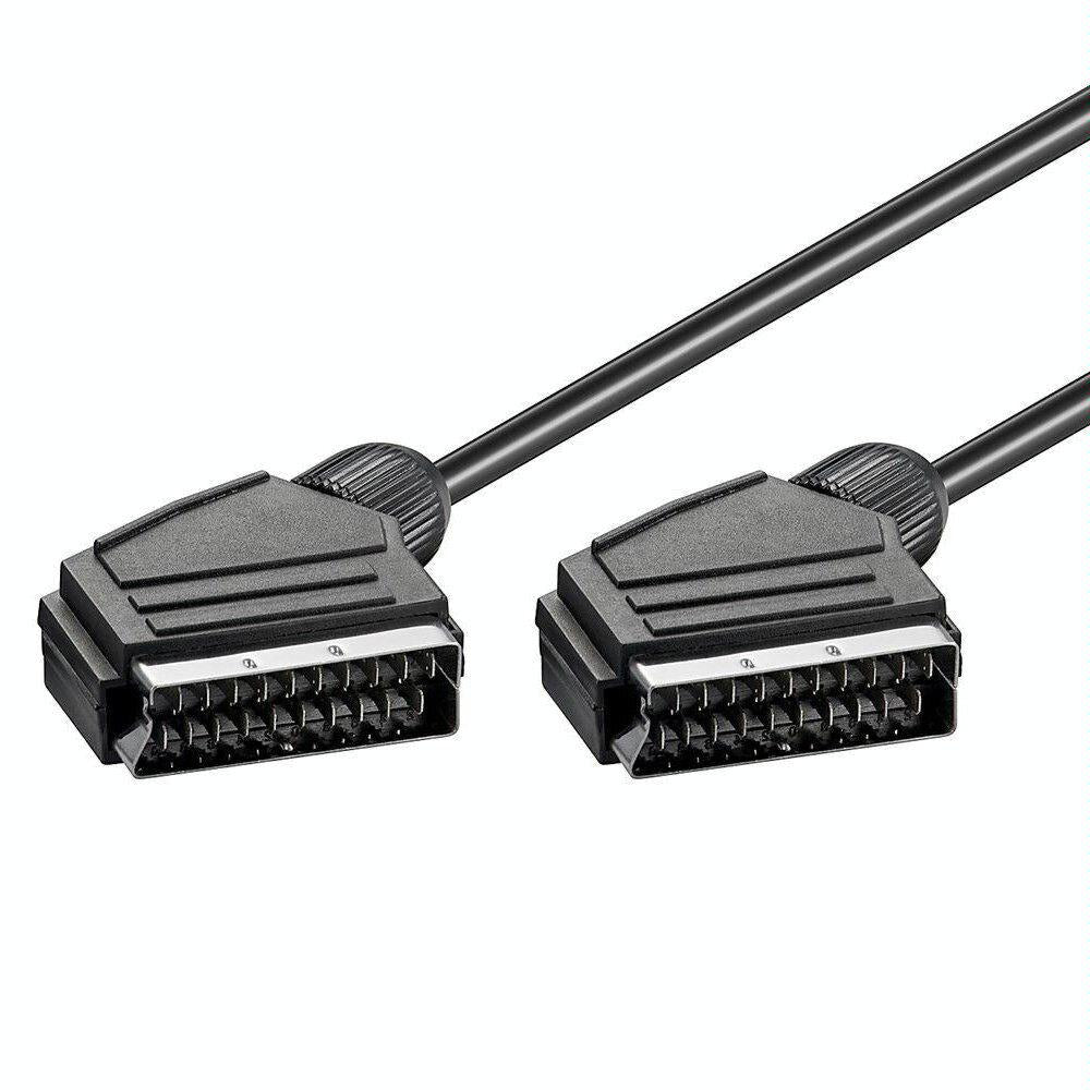 1.5M Scart To Scart Cable For Dvd / Hdtv / Av / Tv - 20 Pin-1922443408924872704
