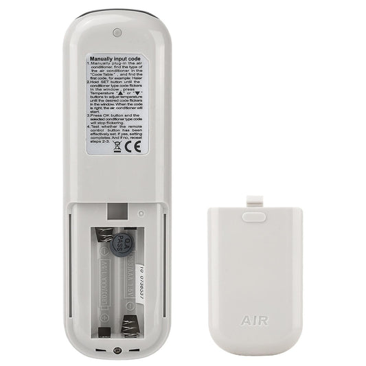 Grey Universal A / C Remote Control - K-1010E Compatible-1915197797292969986