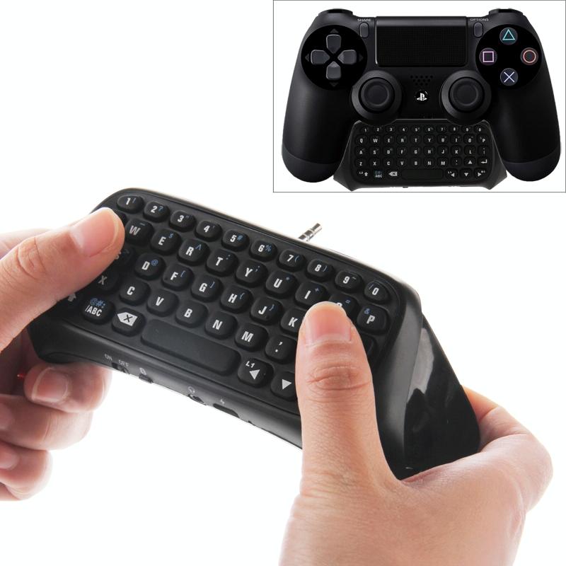 Bluetooth Keyboard For Ps4 Controller - Black-1915196499235573760