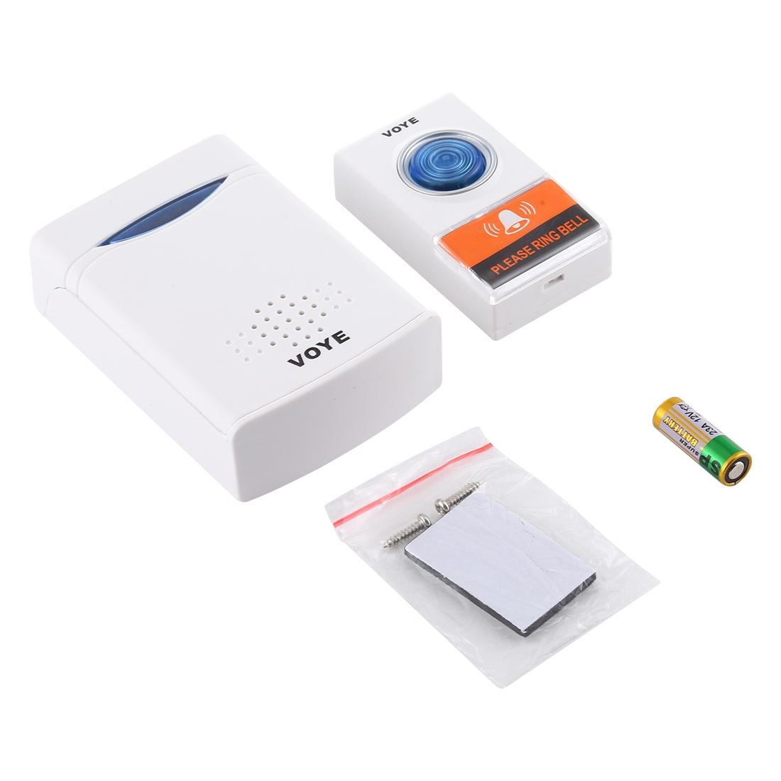 Wireless Doorbell With 38 Sounds And Remote Control-1915197257616068614