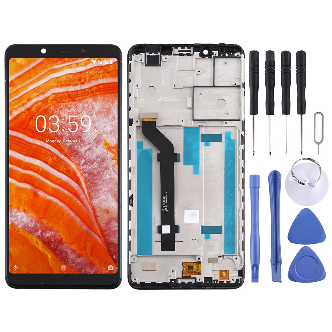 Replacement Lcd Screen For Nokia 3.1 Plus - Full Assembly With Frame-1915196581620092928