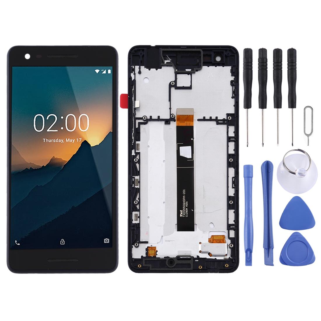 Nokia 2.1 Full Lcd Screen Assembly With Frame - Tft Digitizer-1915196581792059392