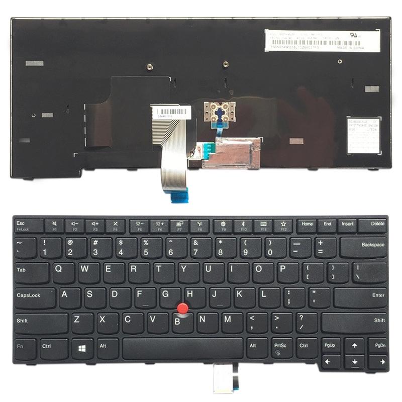 English Laptop Keyboard For Lenovo Thinkpad E470 / E475 With Pointing Sticks-1915198062872104960