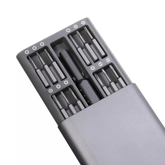 24-Piece Precision Magnetic Screwdriver Kit With Deep Hole Bits-1915197090754072578