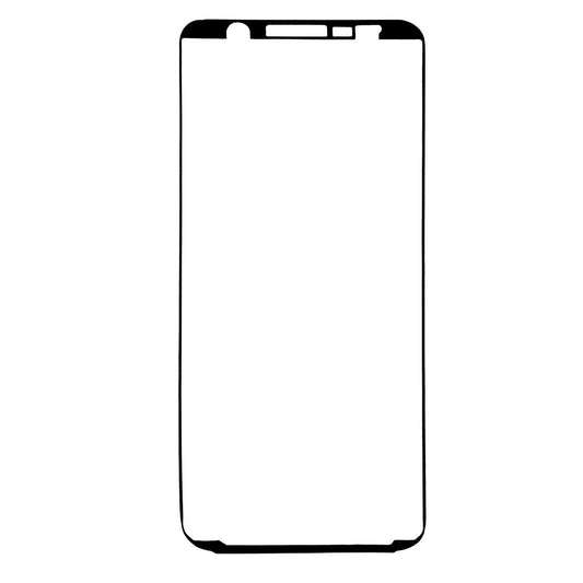 10-Pack Front Housing Adhesive For Samsung Galaxy A9 Star / A605 - Black-1915197599955161090