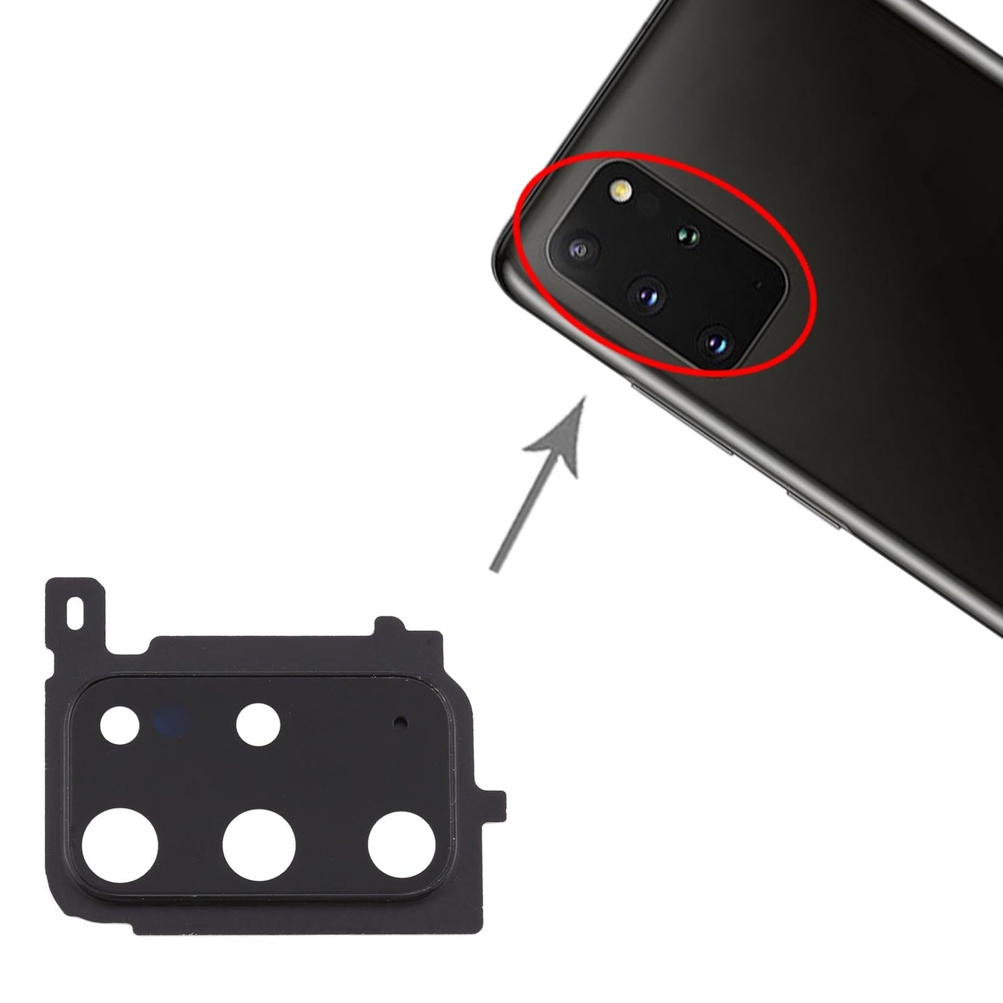 10-Pack Lens Covers For Samsung Galaxy S20+-1915196716500520964
