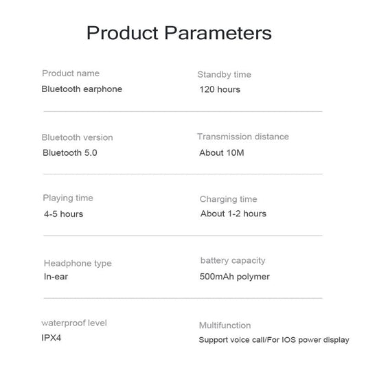 5D Stereo T & G Tg905 Tws Bluetooth Earphones With Led Display & Charging Box-1915198223937572866