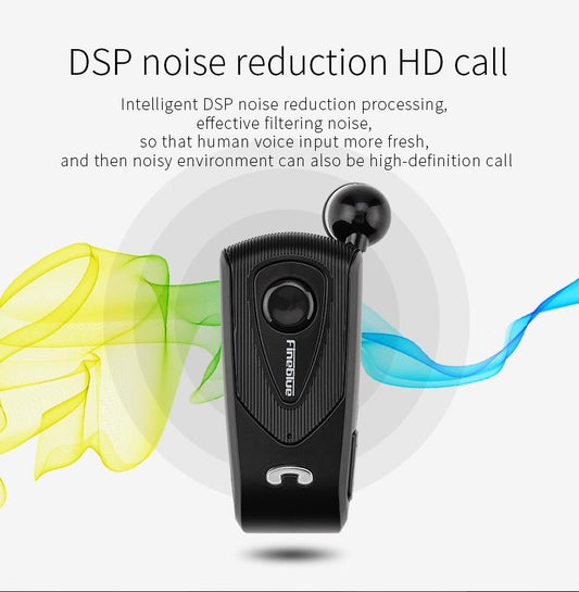 Retractable Bluetooth Headset With Caller Reminder And Anti-Theft Vibration-1915197962787622914