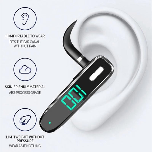 5.3 Bluetooth Business Ear-Hook Earphone With Mic - K50-1915197518589857794