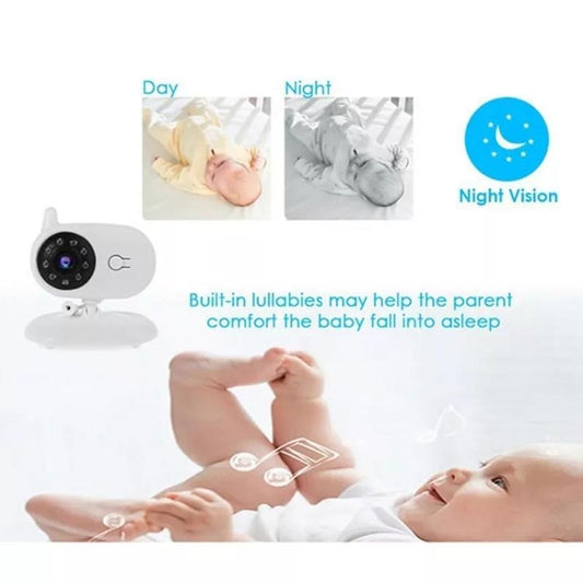 Wireless Baby Monitor With Night Vision And Temperature Display - 3.5 Inch-1915196526368526338