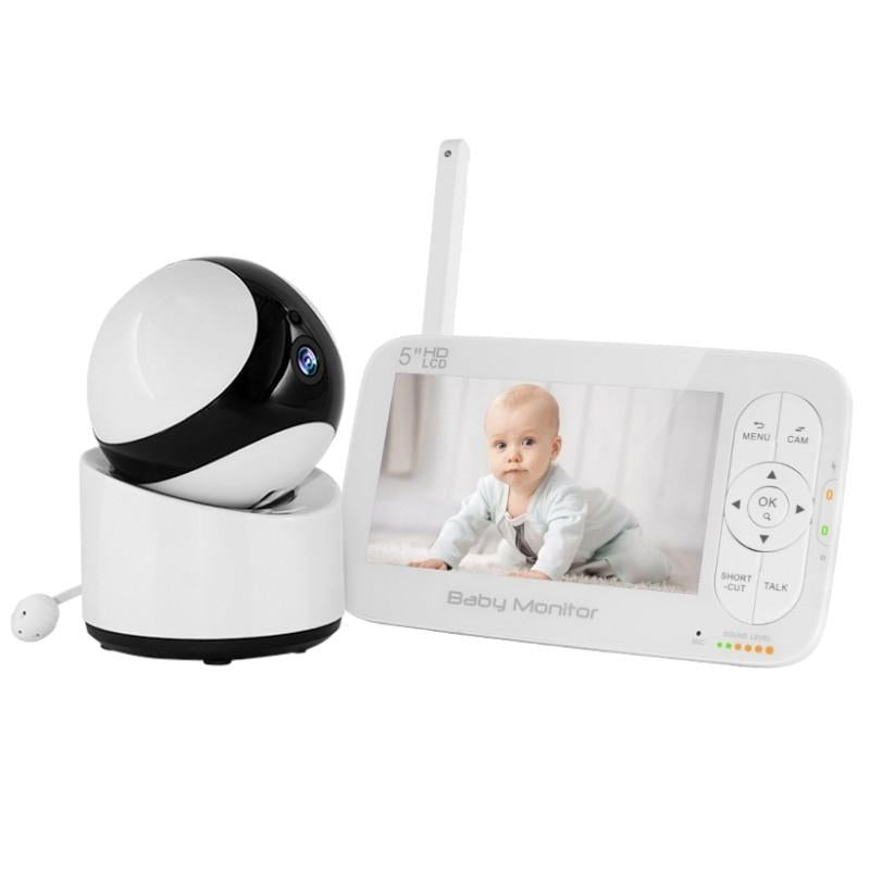 5 Wireless Video Baby Monitor With 5 Screen And Built-In Camera-1915196528662810630