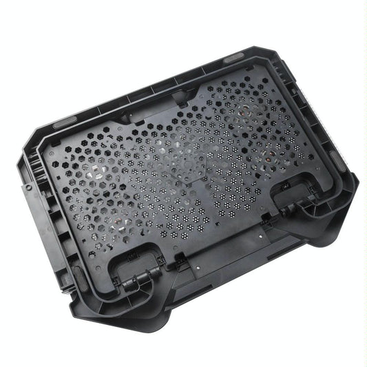 5-Fan Laptop Cooling Pad With Adjustable Stand And Phone Holder-1922443477405274114