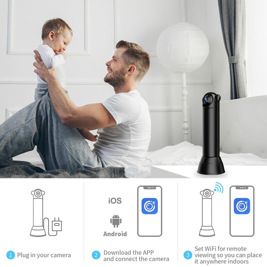 Mini Infrared Camera With Remote For Home Security-1915197762559938562