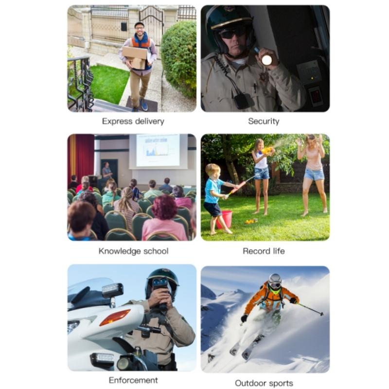 Outdoor Sports Video Camera With Night Vision And Rotatable Lens-1915197612999446536