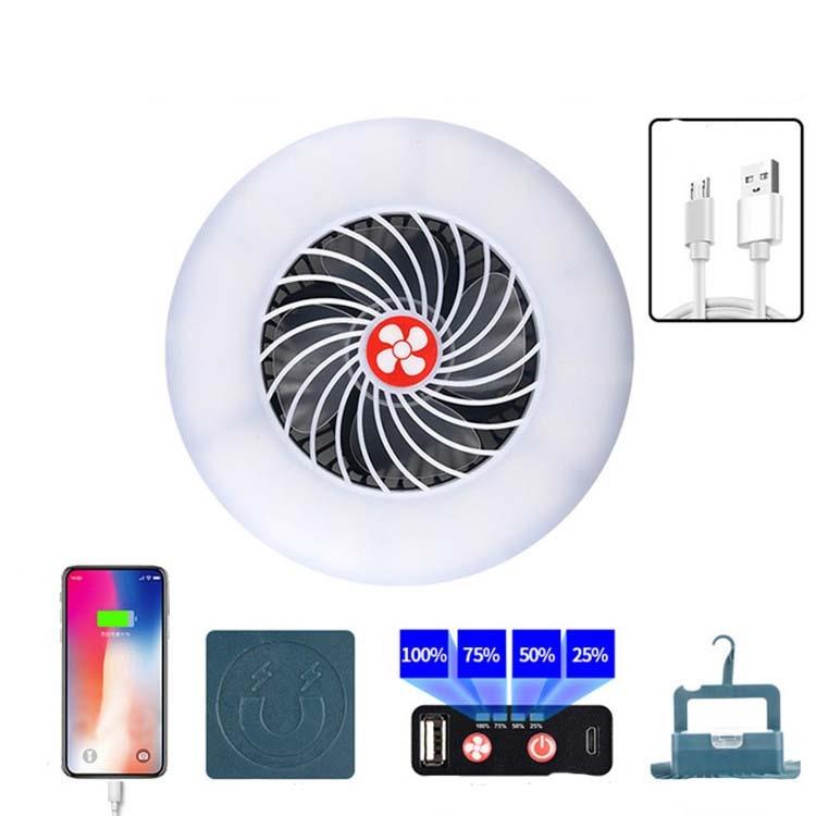 Multi-Function Rechargeable Fan Light For Camping And Live Broadcast-1915198294276050944