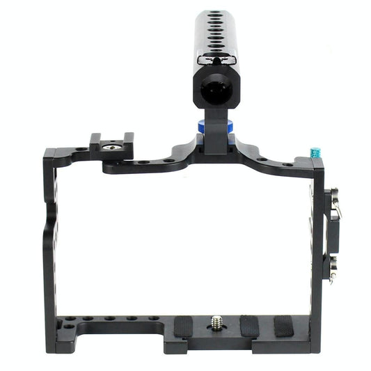 Panasonic Lumix Gh3 / Gh4 Video Cage Stabilizer With Metal Handle Black-1915196916338135042