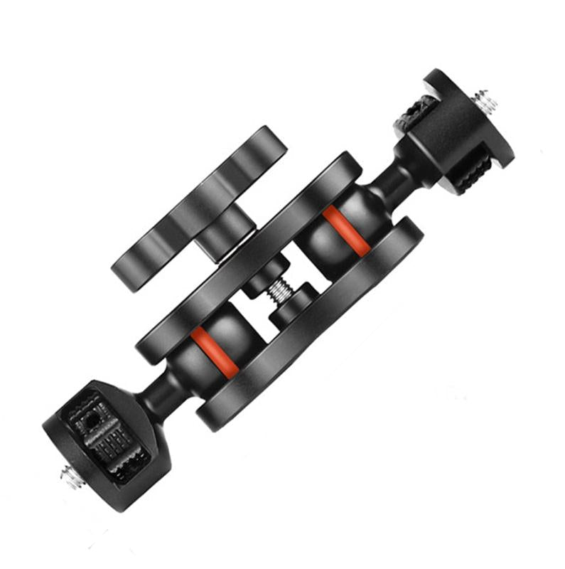 Yj Magic Arm Bracket Mount With 1 / 4 Inch Ball Head - Black-1915197613964136448