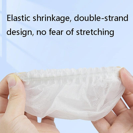 50 Pairs Disposable Earphone Covers - Non-Woven Black-1915196880518778882