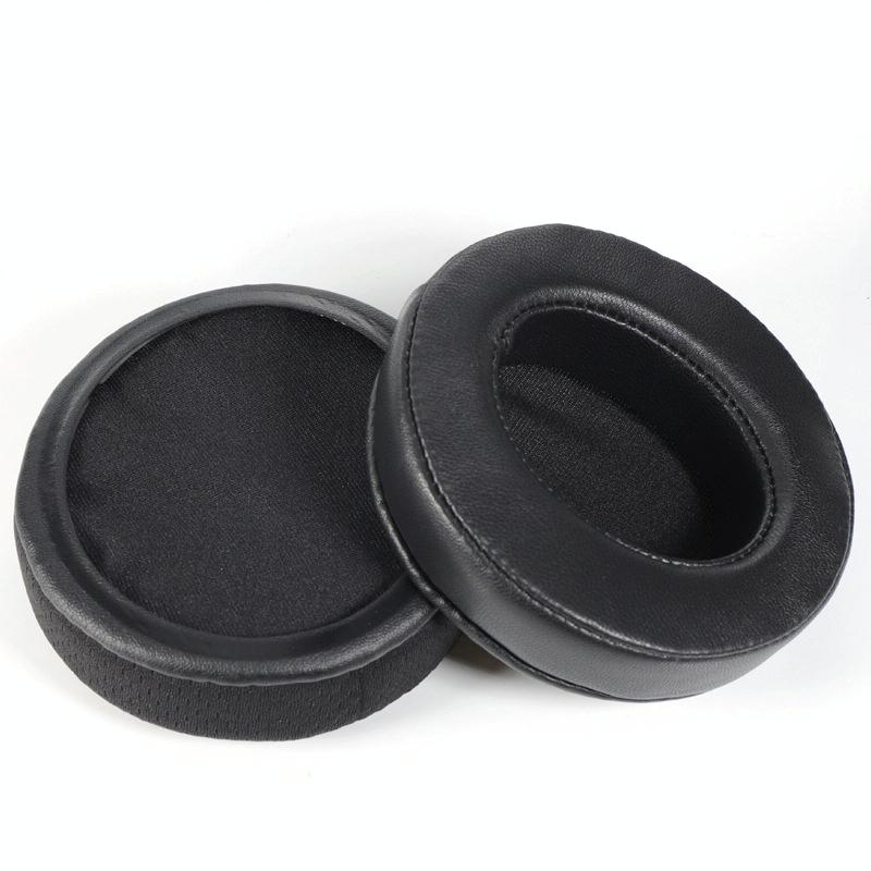 Black Lambskin Headset Covers - 2 Pack For Alienware Aw310H / Aw510H-1915197985940180992