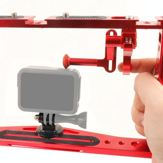 Underwater Dual Handheld Grip For Gopro Hero9 / 8 / 7 - Red-1915197962196226050