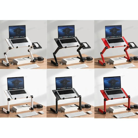 Portable Folding Laptop Desk With Height Adjustment And Storage-1915198133806174210