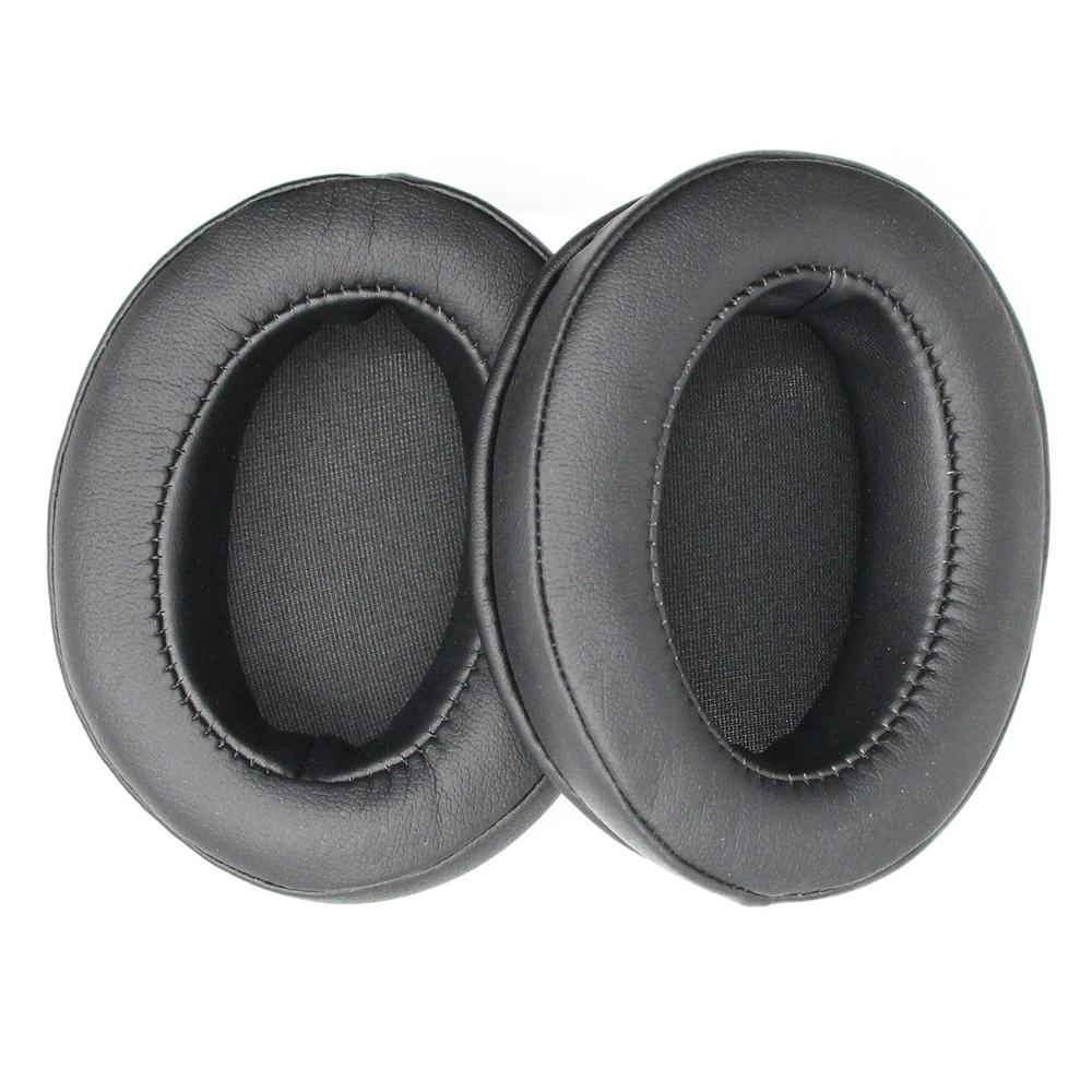 2-Pack Protein Skin Headset Earmuffs For Audio-Technica Ath-Sr30Bt - Black-1915196952920854528