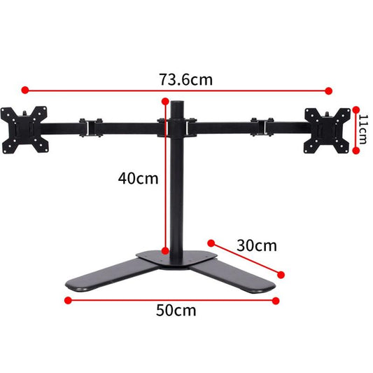 Adjustable Dual Monitor Stand For Desktop-1915198315344039938