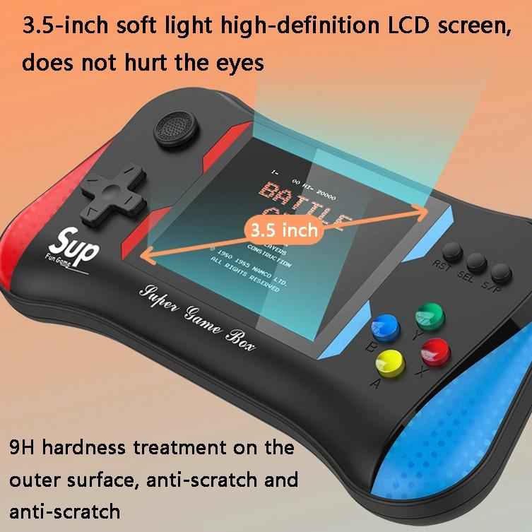 Handheld Game Console - 3.5 Screen - Black-1915198301624471556