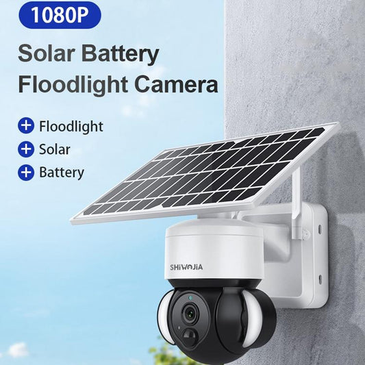 Waterproof Solar Wifi Camera With Two-Way Audio & Motion Detection-1915196860507754498