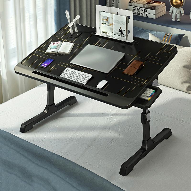 Foldable Bed Desk - Lifts For Easy Use-1915197633778028544