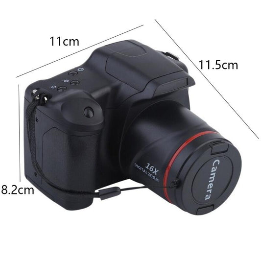 16X Zoom Hd Slr Camera In Black-1915196916782731266