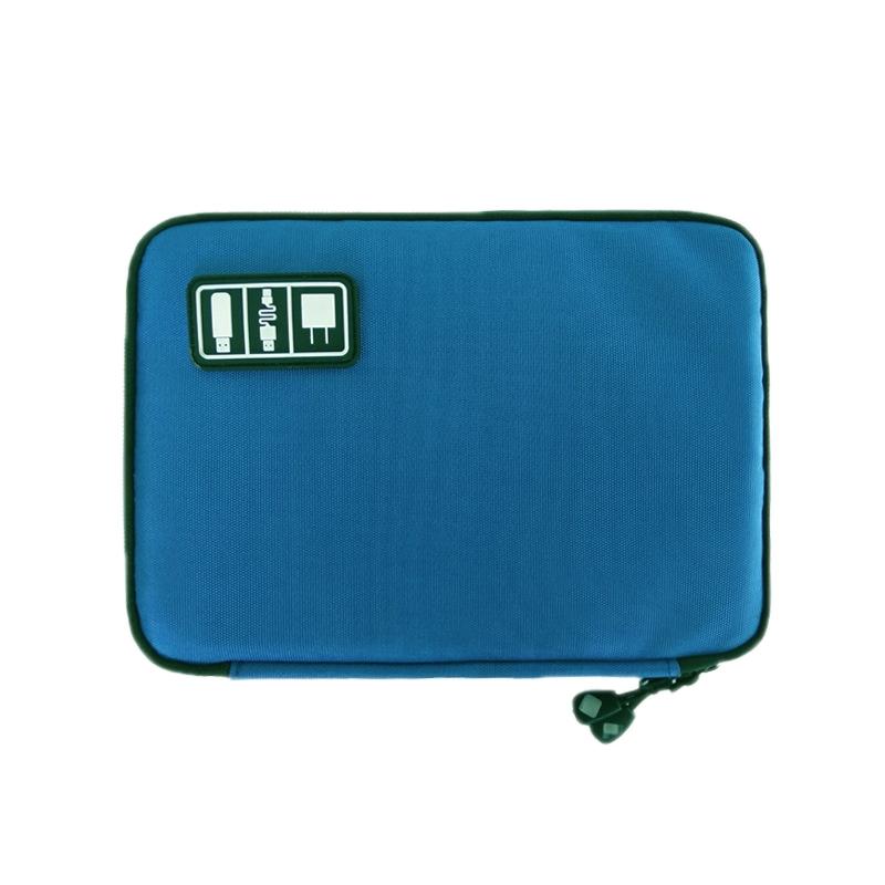 Portable Digital Accessories Storage Bag - Multifunctional Royal Blue-1915197263370653702
