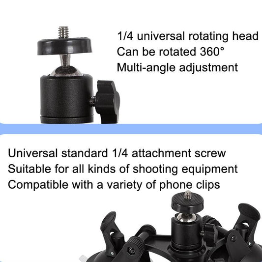 Universal Car Suction Cup Mount For Video Shooting-1915198126701023234
