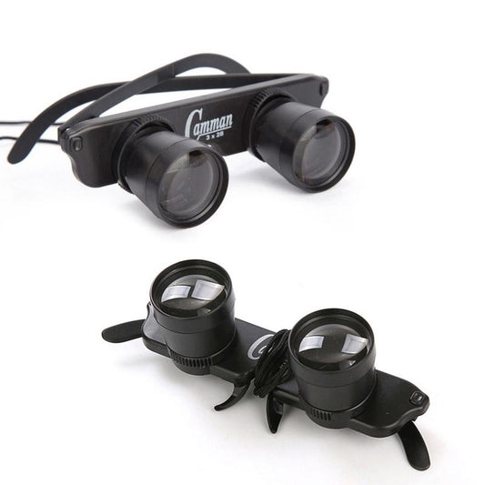 Adjustable Focus Fishing Binoculars - Glass Type 3 X 28-1915198364253818882