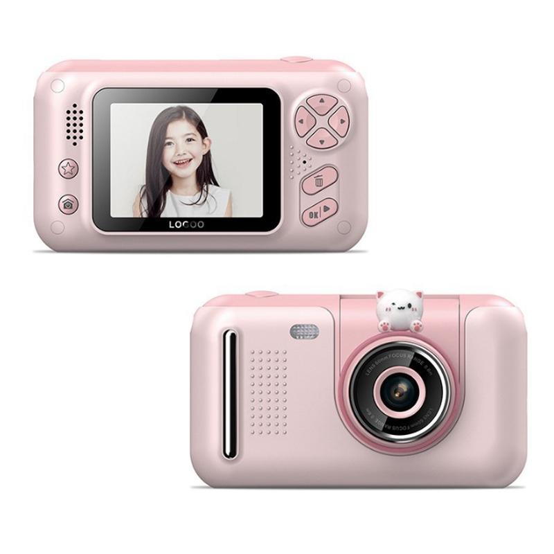 Kids' 2.4 Hd Reversible Camera - Pink-1915198350756548608