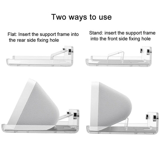 Wall Mount Audio Organizer For Amazon Echo Show 5 - 5.5-Inch Transparent-1915196870796382210