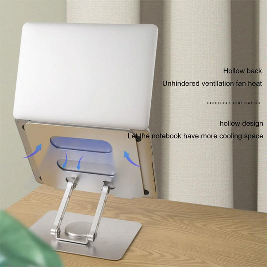 Foldable Rotating Laptop Cooling Stand - Multifunctional-1915198320096186370