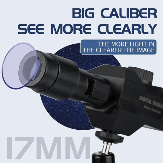 Wireless Motion Detection Monocular With Metal Tripod - 70X Magnification-1915197213542322178