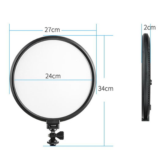 Intelligent Circular Led Photography Fill Light - Digital Display-1915198066626007042