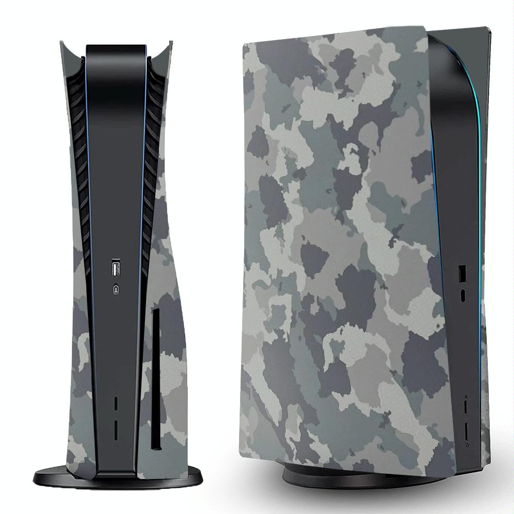 Camouflage Shell Protective Cover For Ps5 Cd-Rom Console-1915198237019607040