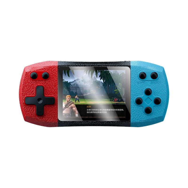 Large Screen Pocket Console - 620 Games - Single Player - 3 Inch Screen - Red / Blue-1915198256409874438