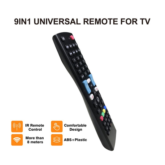 9-In-1 Smart Lcd Tv Remote Control With Infrared Universal Learning-1915197567247978498